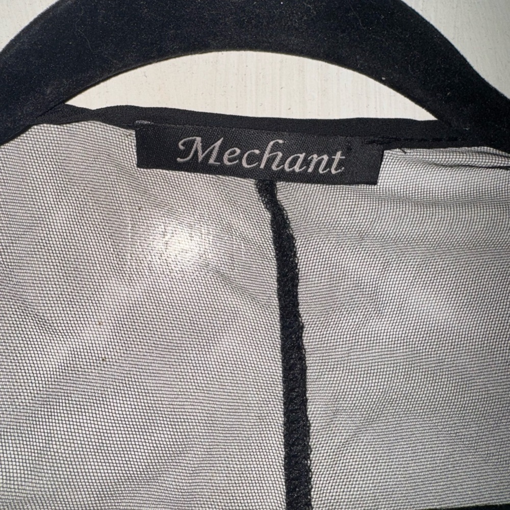 Mechant Sheer Embroidered Kimono Size small - Picture 3 of 9